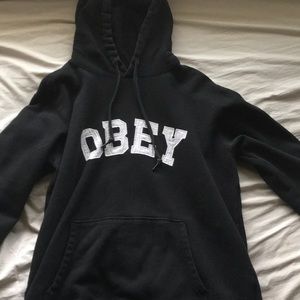 Black Obey Hoodie